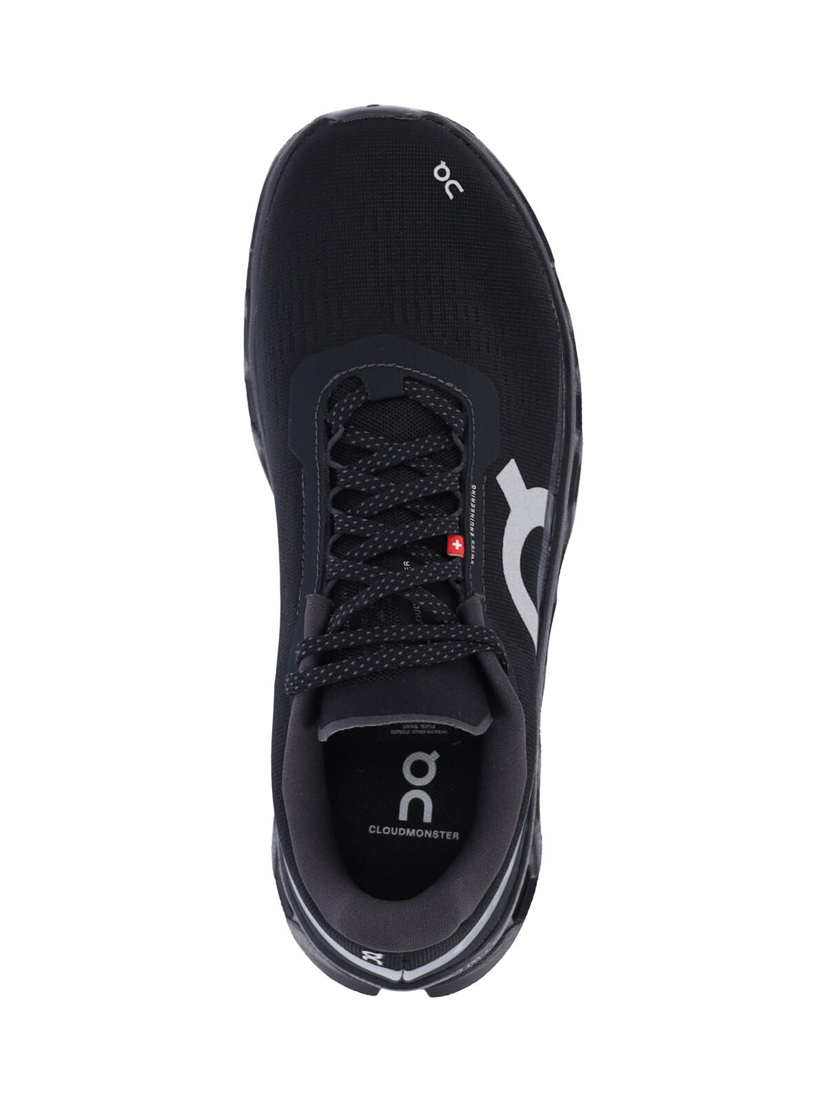 Black Cloudmonster Fabric Sneakers