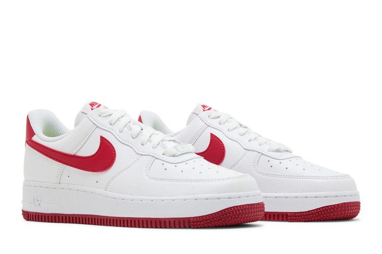 Nike Wmns Air Force 1 '07 SE Next Nature 'White Gym Red'