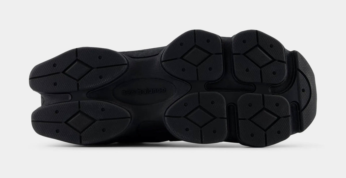 9060 Grade School Lifestyle Shoes (Triple Black)