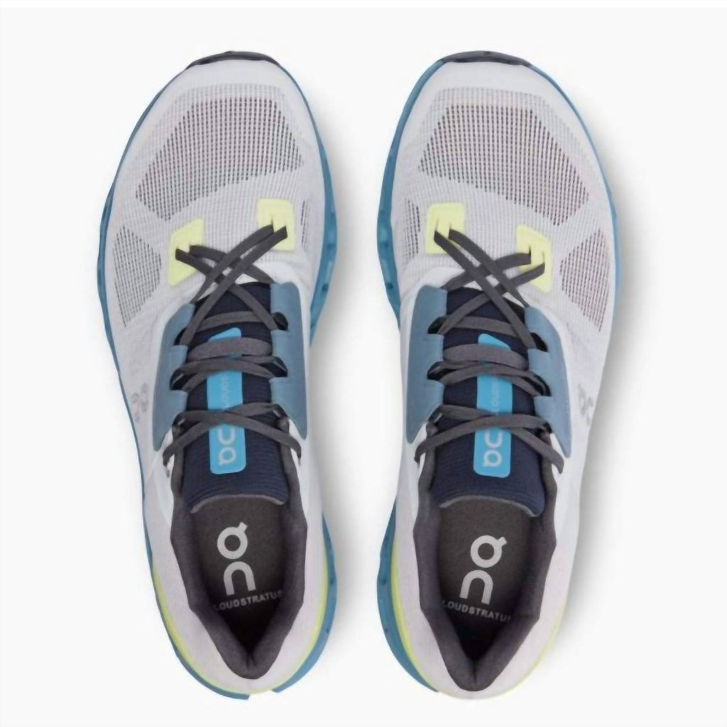 Men's Cloudstratus Running Shoes In Frost|Niagara