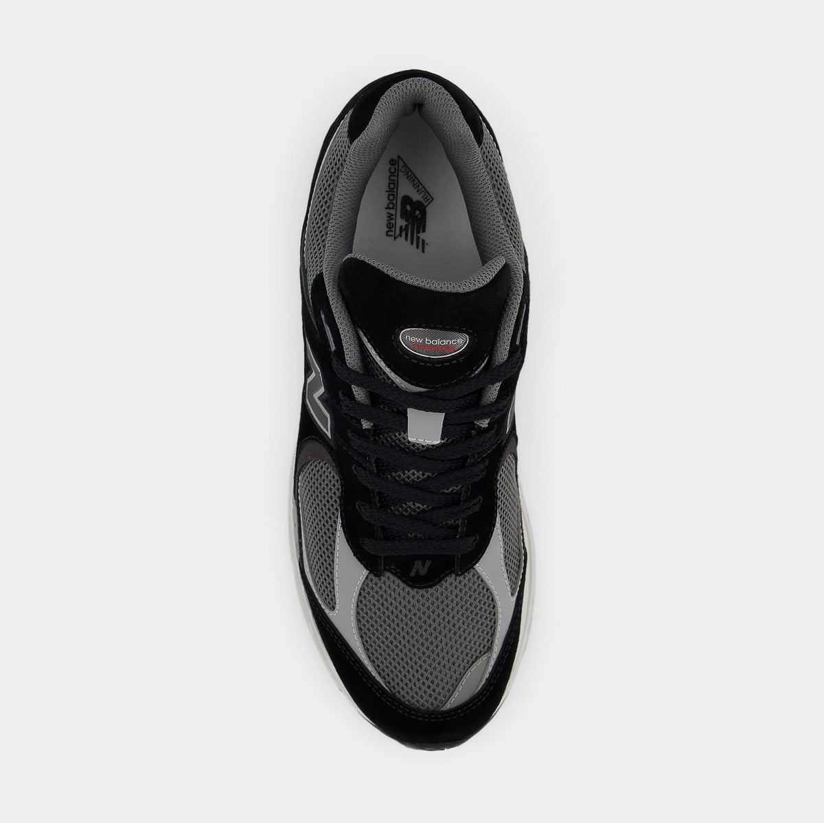 2002R Mens Running Shoes (Black/Grey)