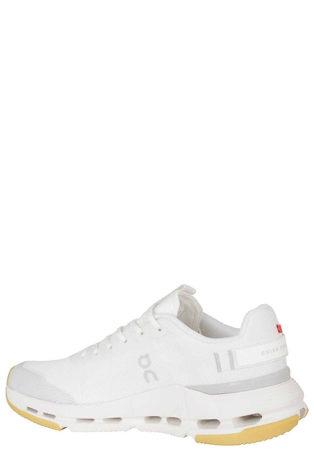 White Cloudnova Form 2 Mesh Rubber Sole Nylon Sneakers