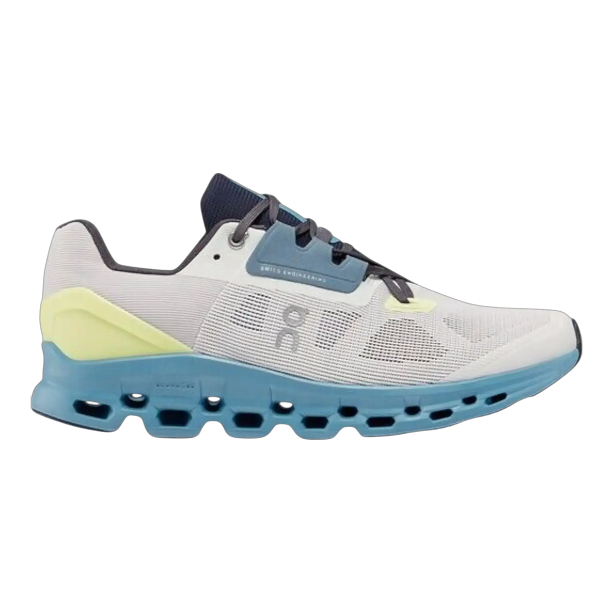 On Cloudstratus Running Sneaker in Frost Niagara | Men