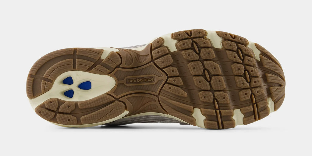 530 Mens Running Shoes (Grey Matter/Mauve)