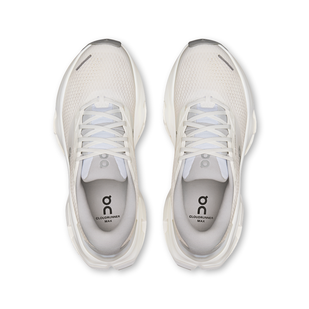ON Women's Cloudrunner 3 Max - White Glacier