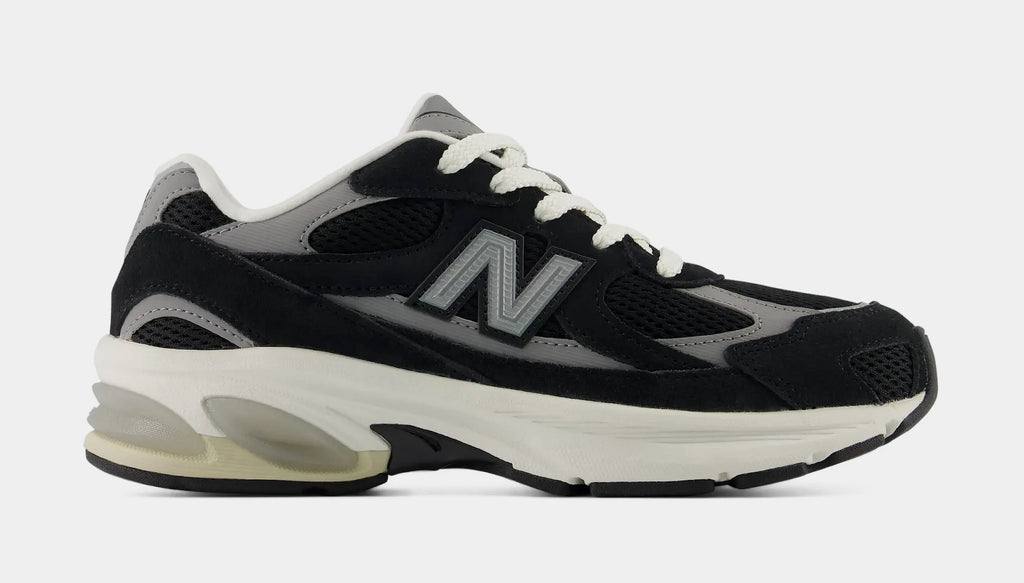 2010 Casual Grade School Lifestyle Shoes (Black/Raincloud)