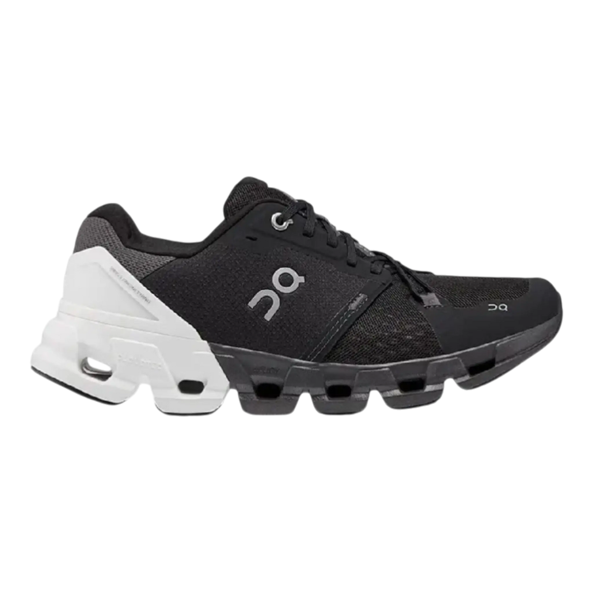 ON Cloudflyer 4 Wide Sneaker in Black White | Women