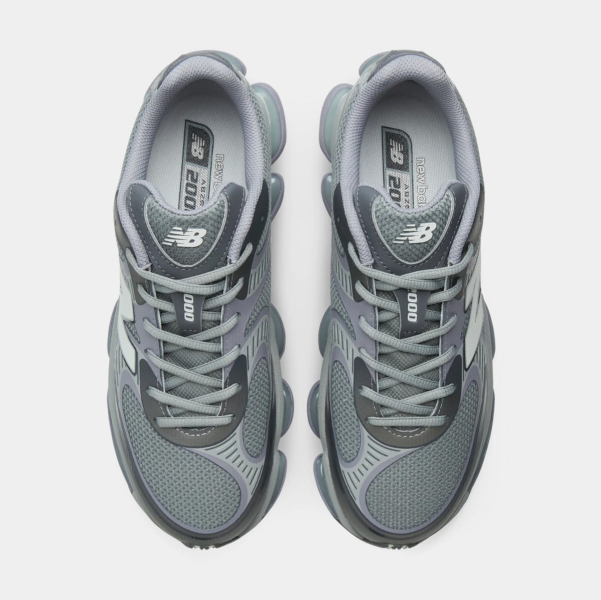 ABZORB 2000 Grey Days Mens Running Shoes (Truffle Salt/Castlerock)