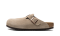 Boston Soft Footbed "Suede Taupe" 560771