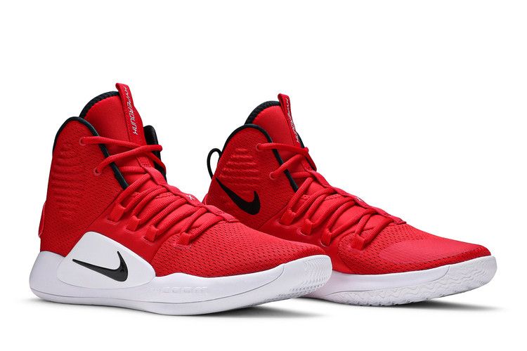 Nike Hyperdunk X — University Red/White-Black