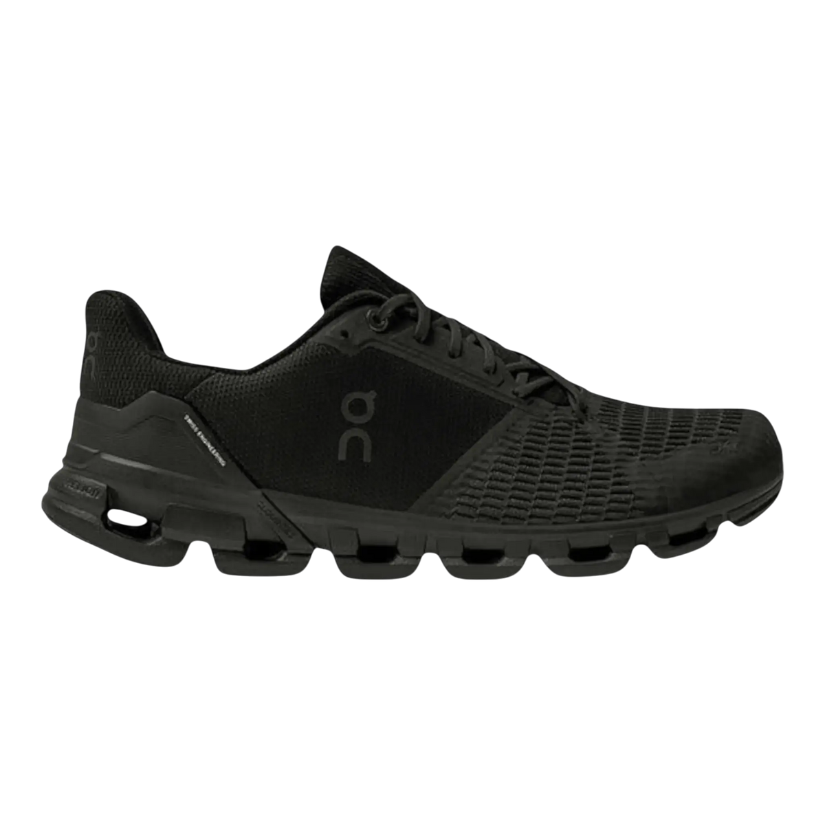 On Cloudflyer Running Sneaker in All Black | Men