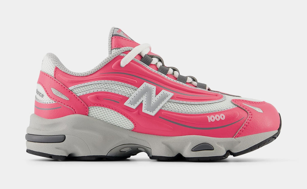 1000 Preschool Running Shoes (Pink/Grey)