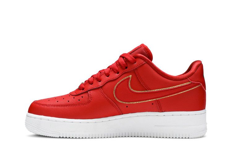 Nike Wmns Air Force 1 Low 'Red Gold Swoosh'