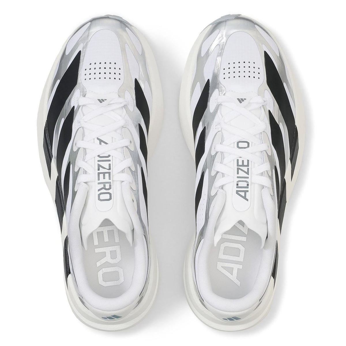 KI4782 adidas Adizero Evo SL EXO Cloud White Core Black Iron Metallic (Women's)