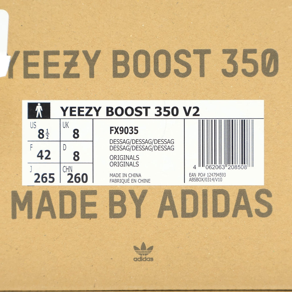 FX9035 adidas Yeezy Boost 350 V2 Desert Sage Khaki Green Orange Brown (Men's)