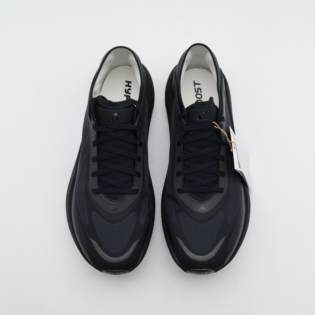 KK2010 adidas Hyperboost Run "Core Black/Cloud White" (Men's)