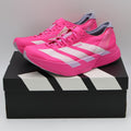 JR1269 adidas Adizero Adios Pro 4 Shock Pink Zero Metallic Aurora Plum (Men's)