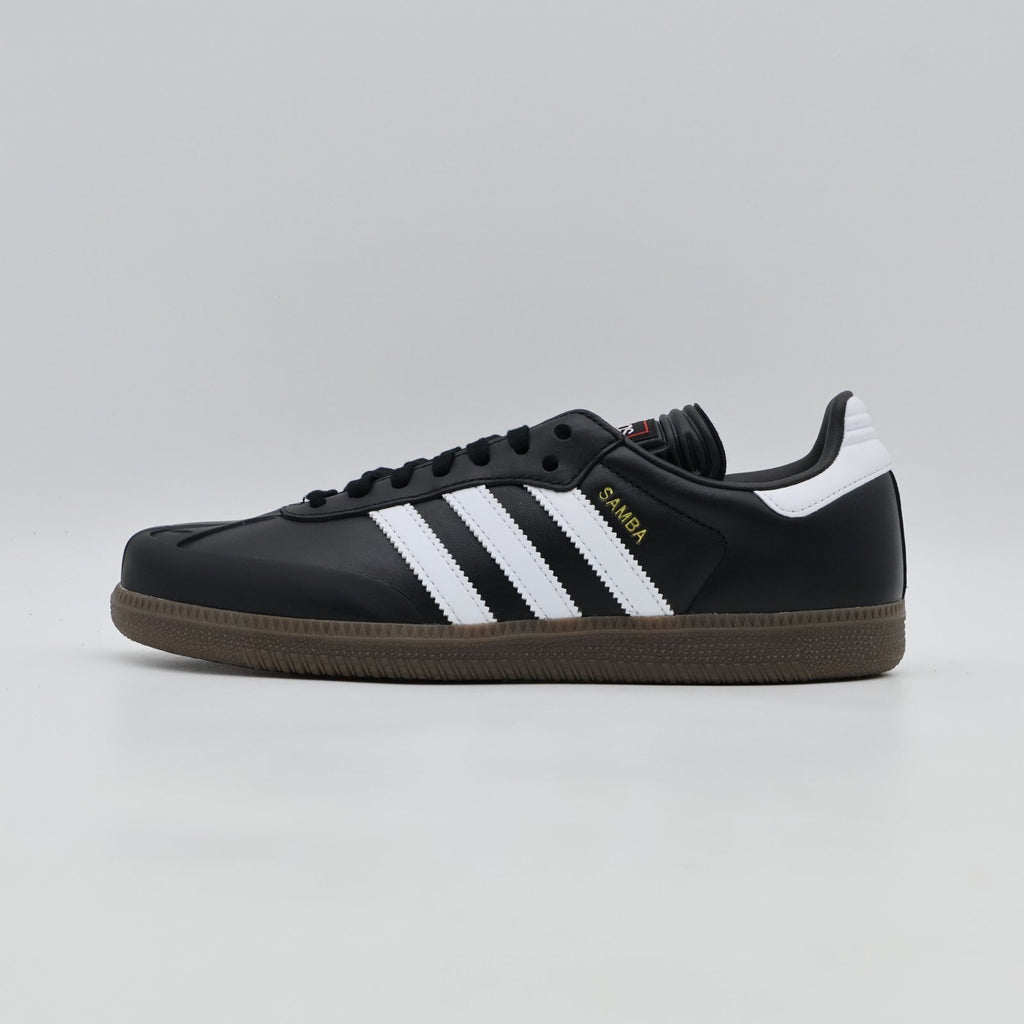 JR9246 A BATHING APE adidas Originals Samba Core Black Cloud White Gum (Men's)