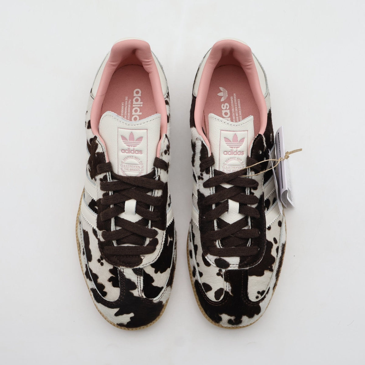 JR1256 adidas Originals Samba OG Cow Print Dark Brown (Women's)