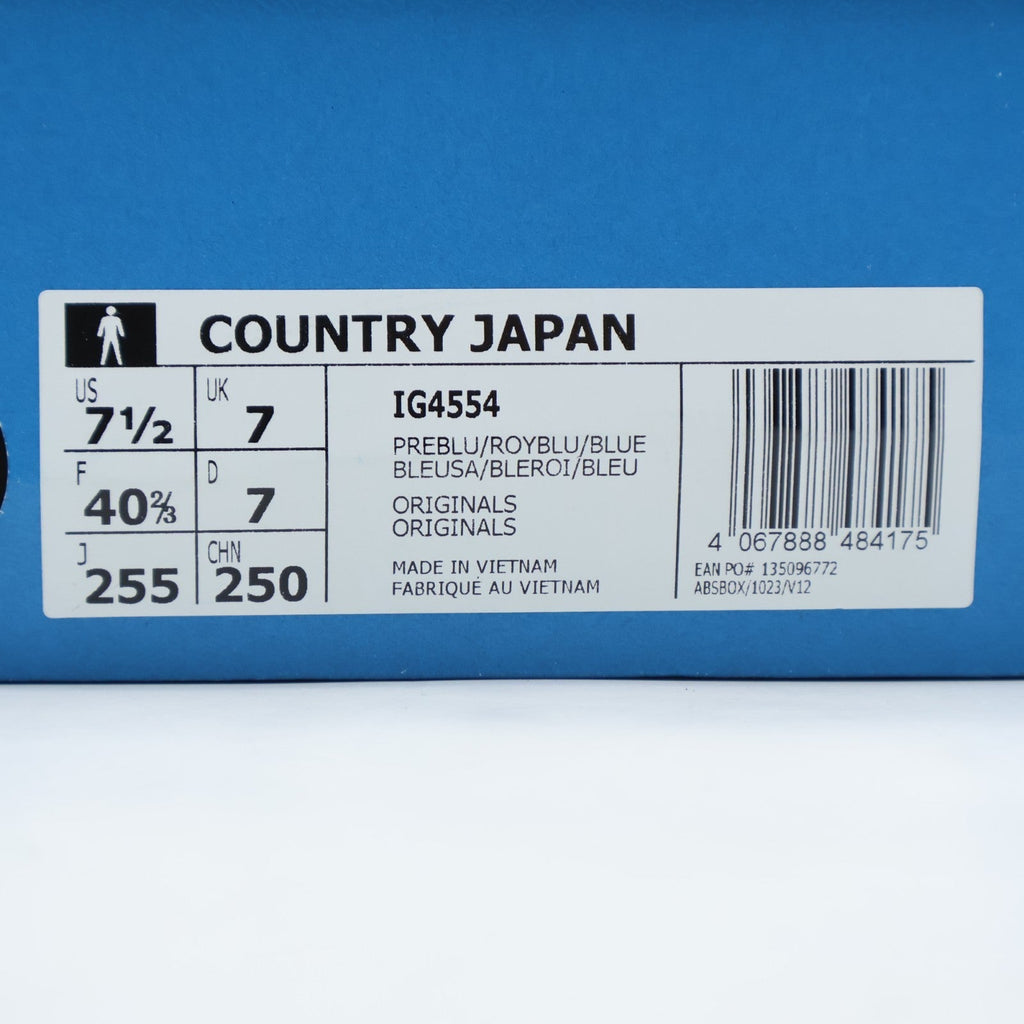 IG4554 adidas Originals Country Japan Preloved Blue Royal Blue (Men's)