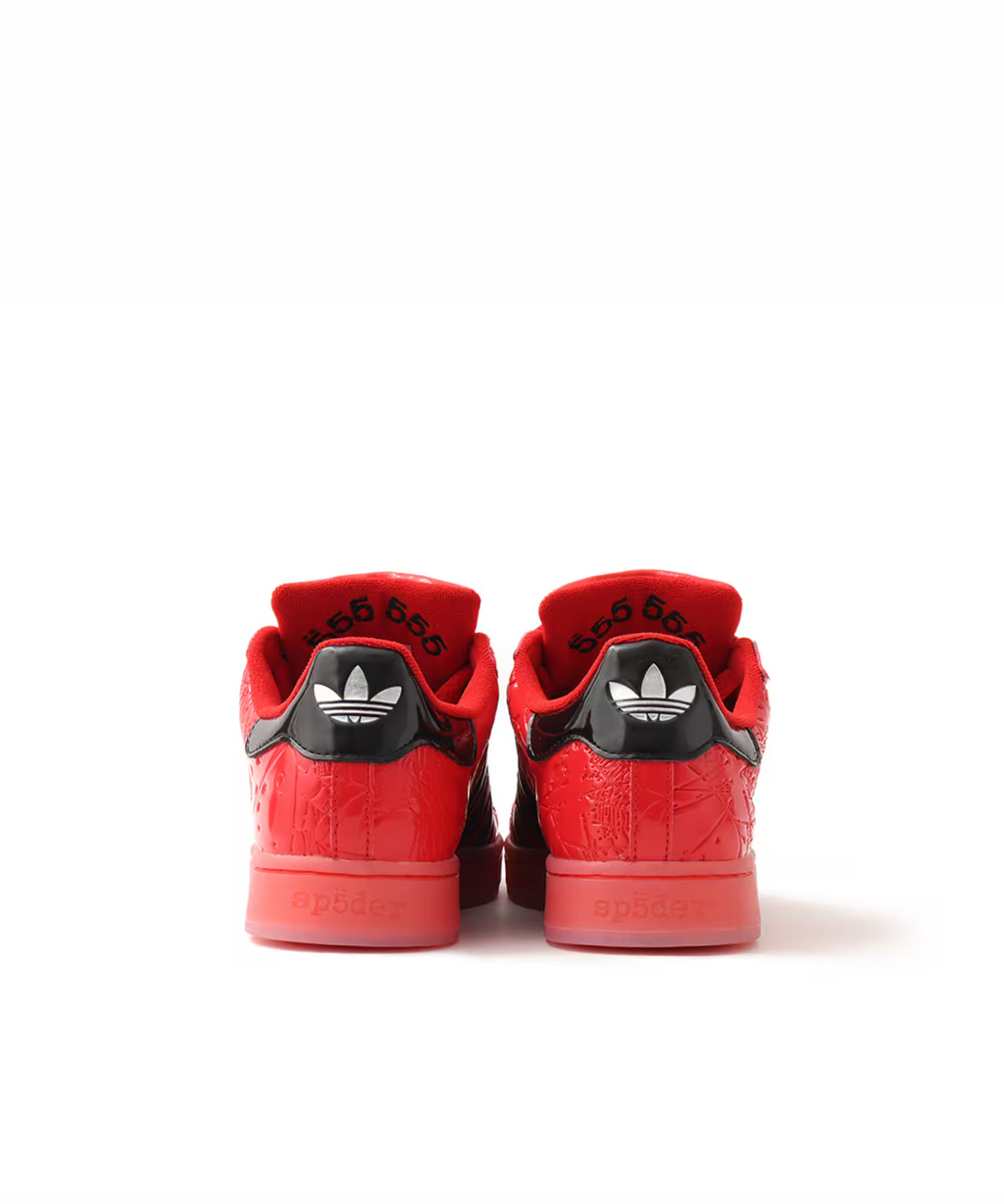KJ7005 Sp5der adidas Superstar Red Core Black (Men's)