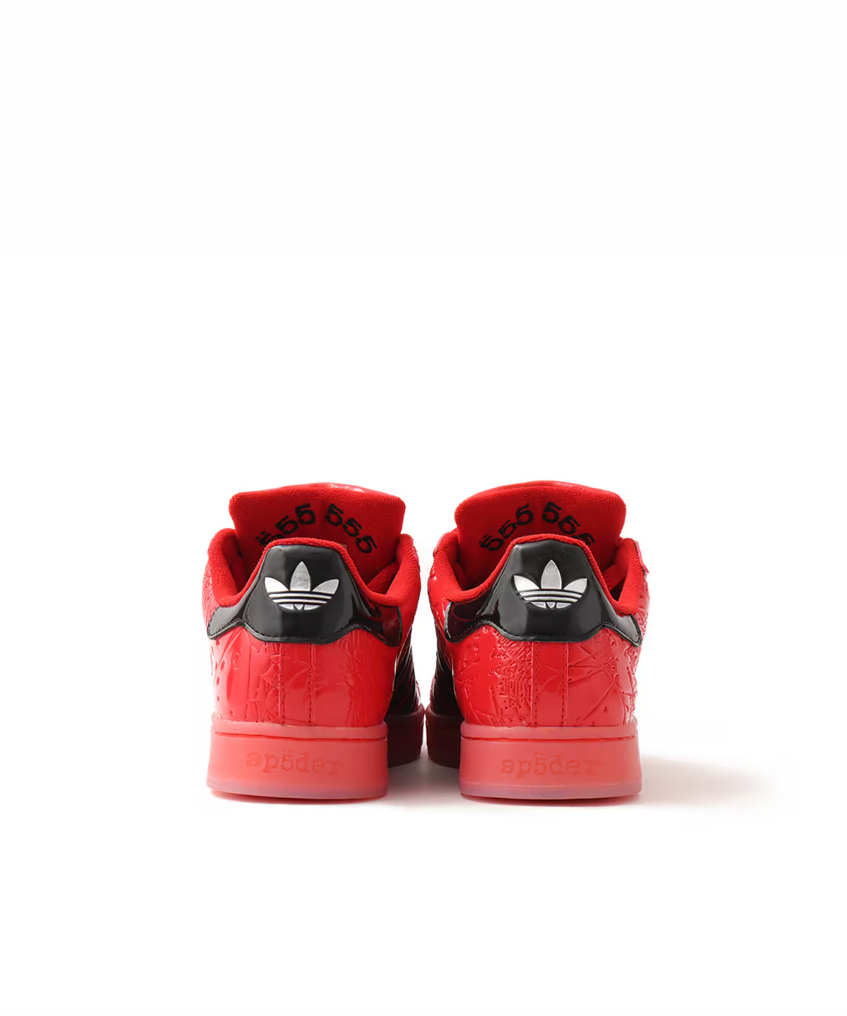 KJ7005 Sp5der adidas Superstar Red Core Black (Men's)