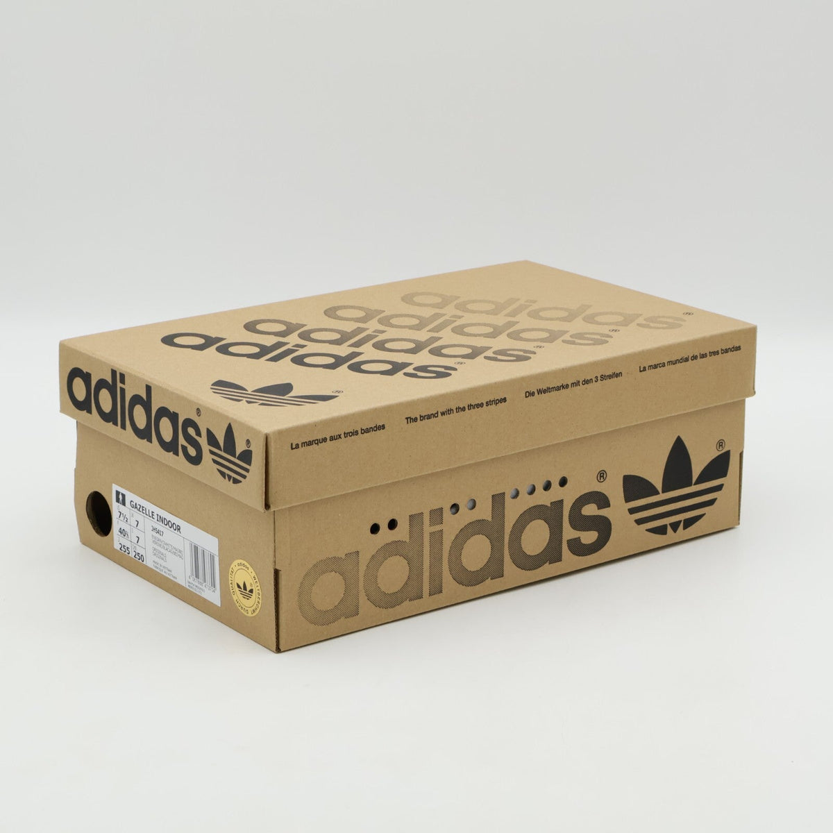 JH5417 adidas Originals Gazelle Indoor Energy Green Off White Magic Beige (Men's