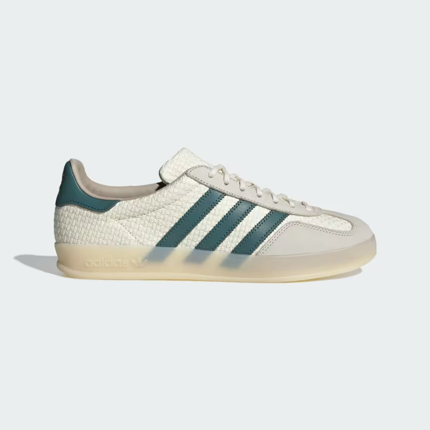 JR3837 adidas Originals Gazelle Indoor Cream White Preloved Teal Wonder (Men's)