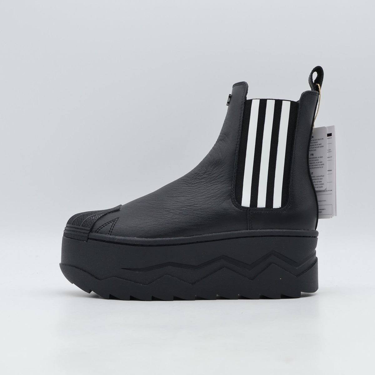 JQ6707 atmos pink adidas Originals Superstar PF Boots Black (Women's)