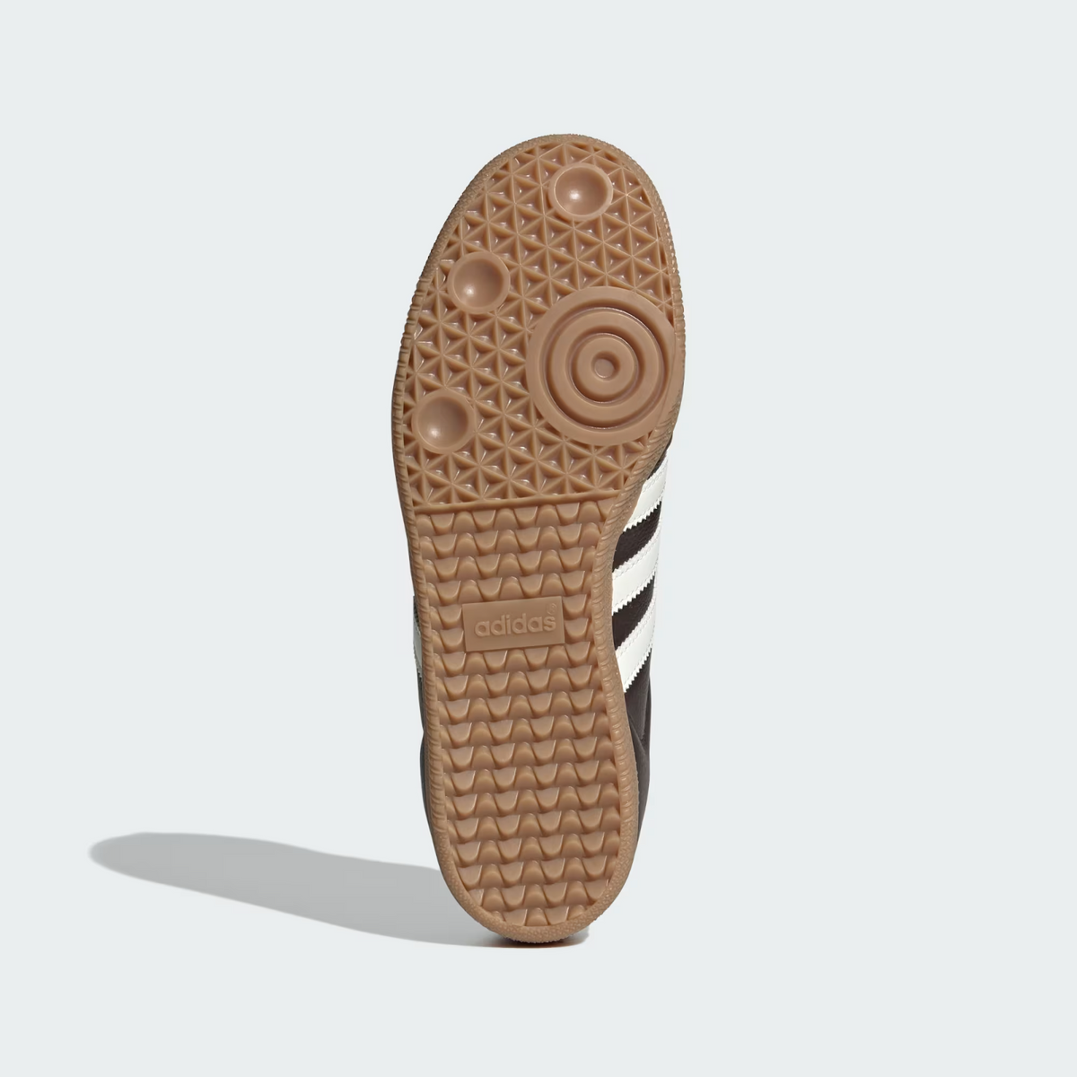 JR0891 adidas Originals Samba OG Dark Brown Off White Gum (Men's)