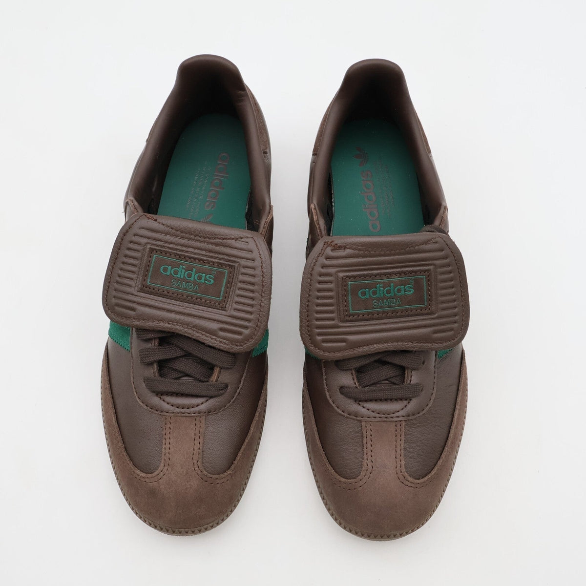 JS0603 BILLY'S Exclusive adidas Originals Samba LT Dark Brown Green Gum (Men's)