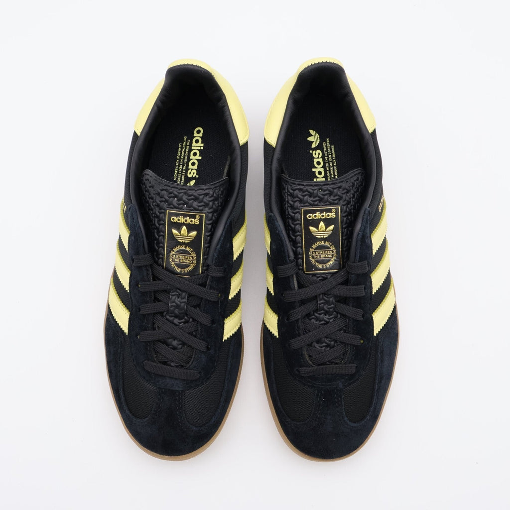 IG4999 adidas Originals Gazelle Indoor Core Black Almost Yellow Gum (Men's)