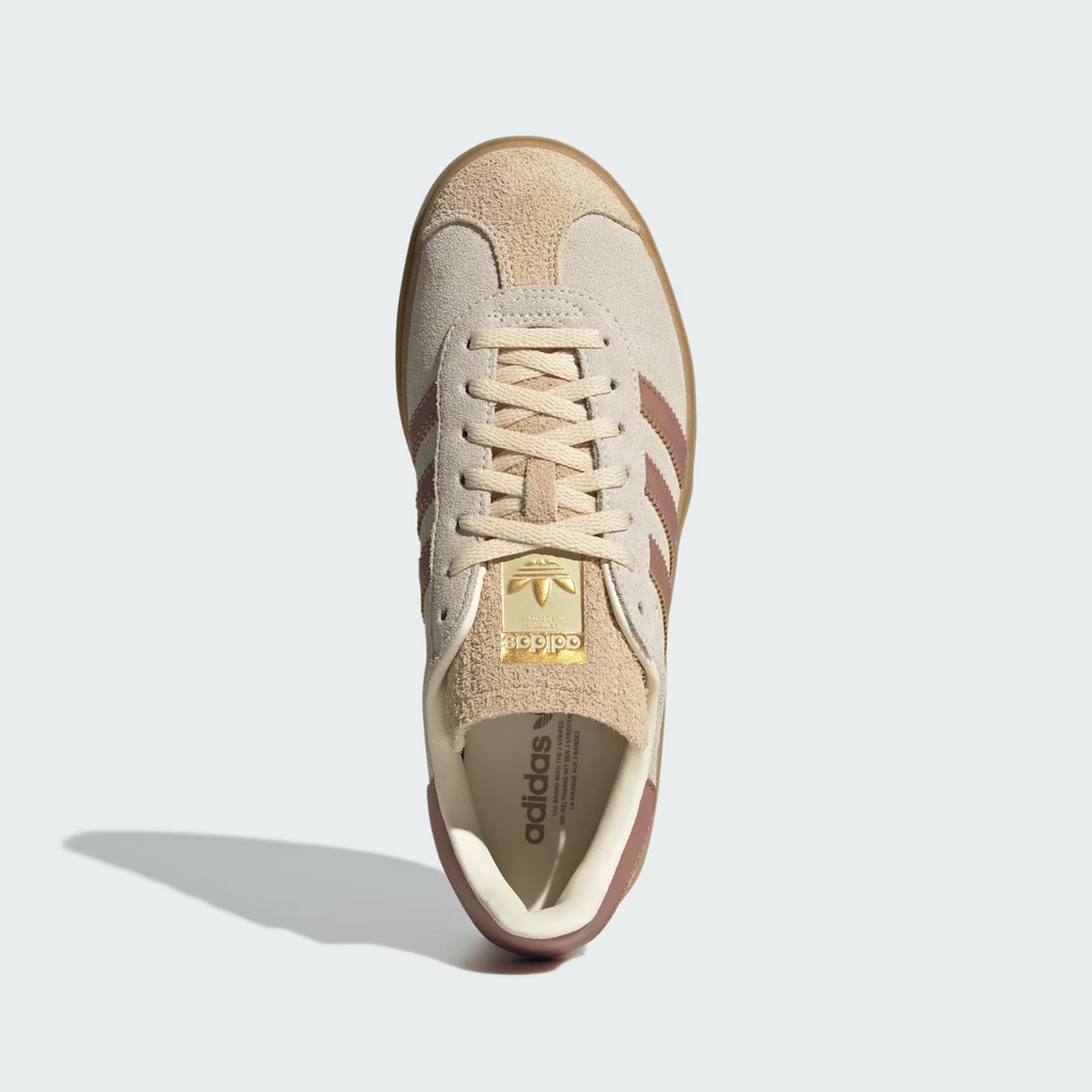 JS3893 adidas Originals  Gazelle Bold Cream White Warm Clay (Women's)