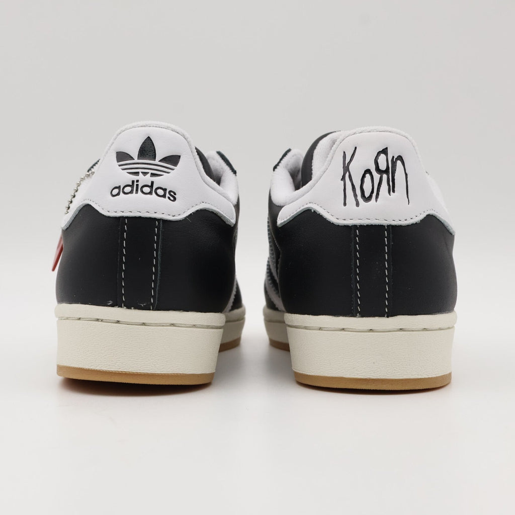 IH1313 Korn adidas Originals Superstar Core Black White Better Scarlet (Men's)