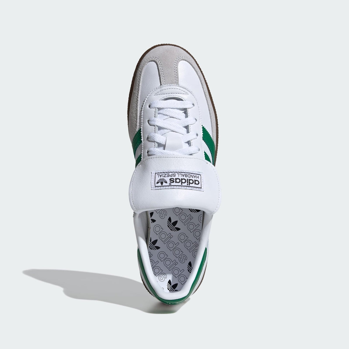 IH0368 adidas Originals Handball Spezial White Green Ash (Men's)