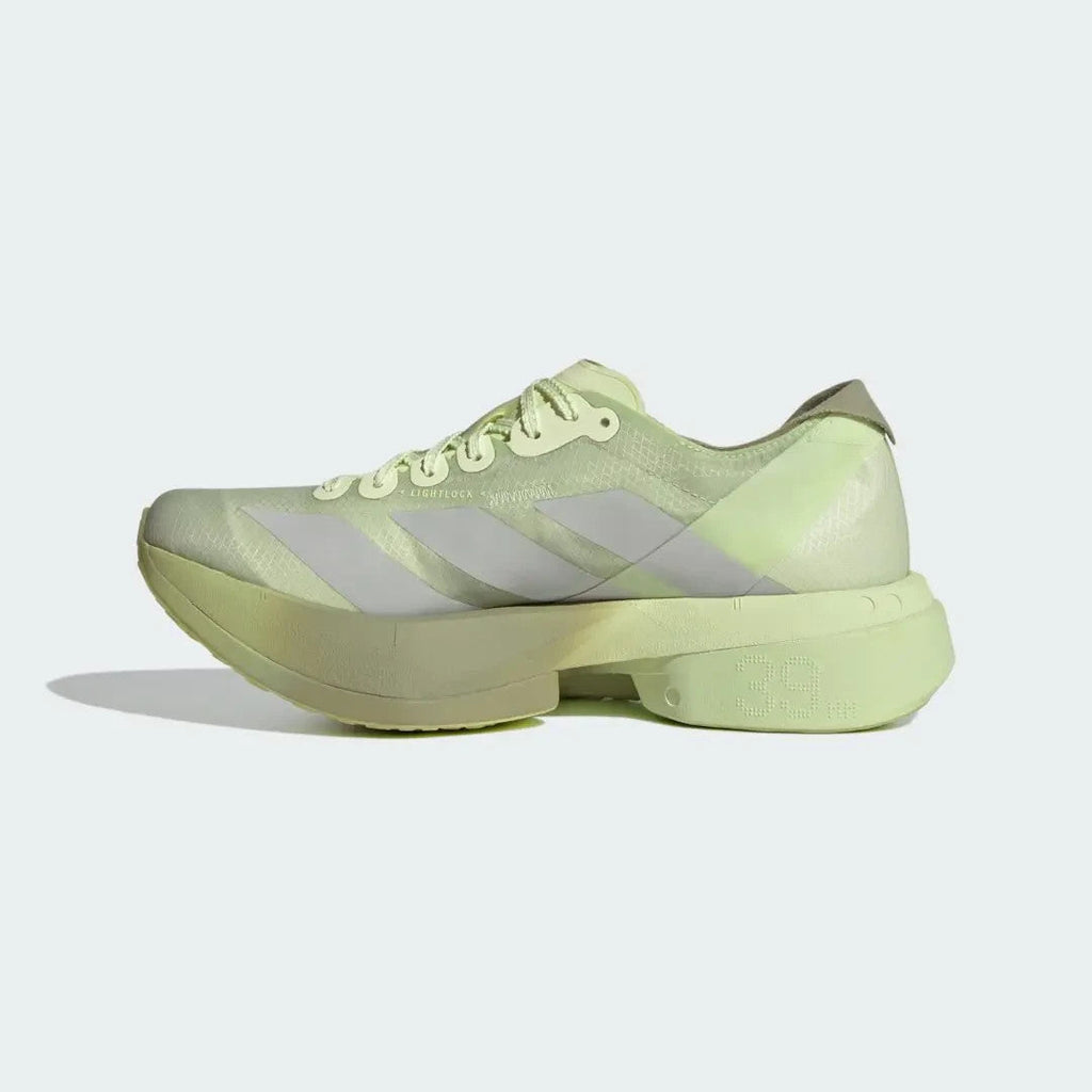 KH8441 Satisfy Ã adidas Adizero Adios Pro 4 "Tent Green/Matte Silver"