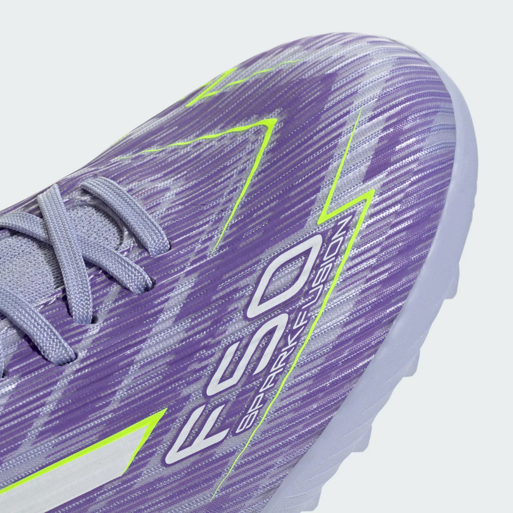 JI0014 adidas  F50 Sparkfusion League Turf Boots Violet Tone (Women's)