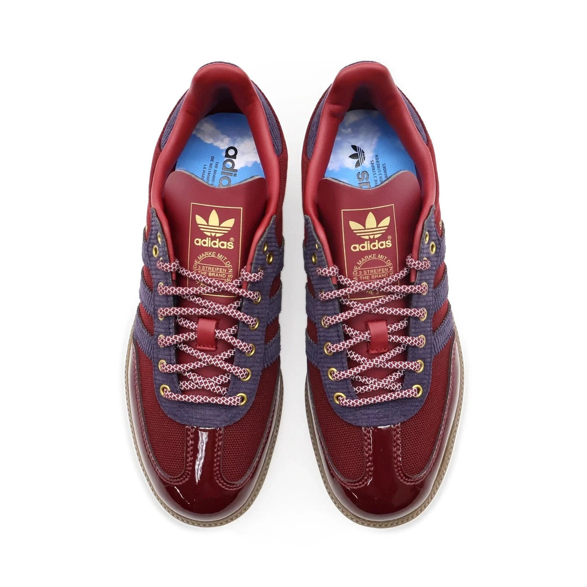 IH5187 Alwayth adidas Originals Samba OG College Burgundy Aurora Black (Men's)