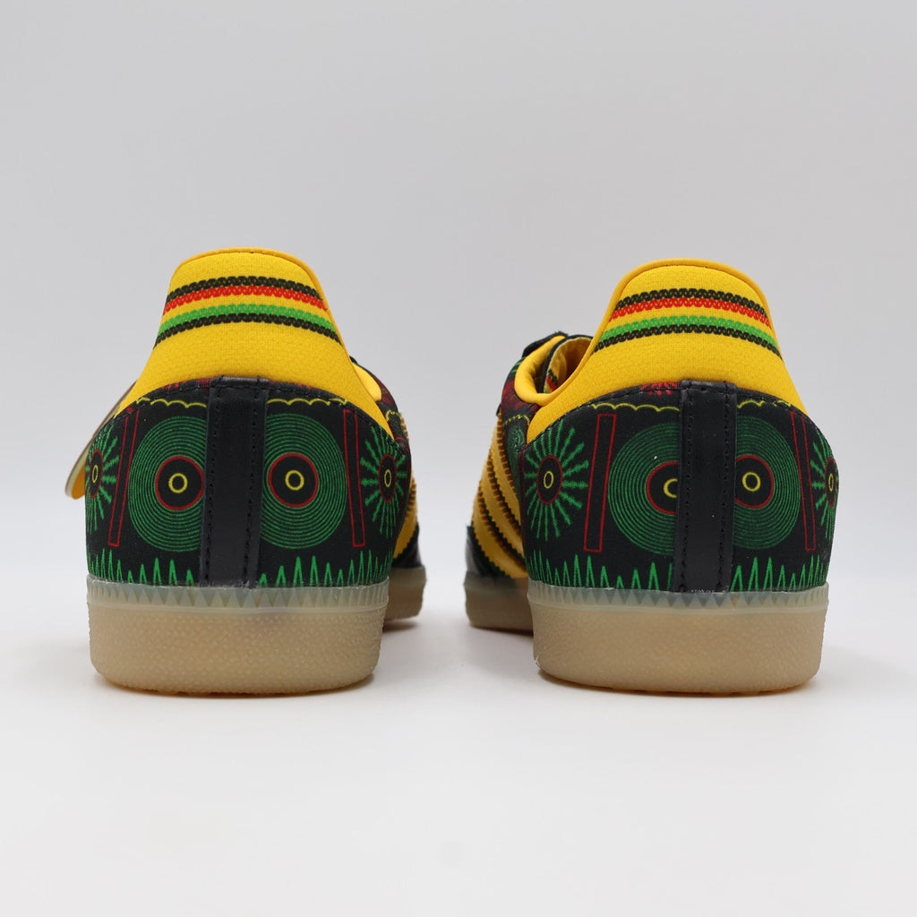 KI8571 Bob Marley adidas Samba Black Yellow Gum (Men's)