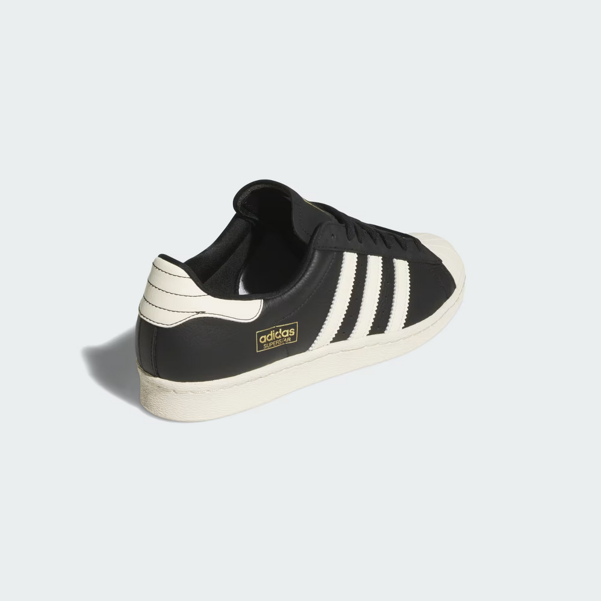 KK5003 adidas Superstar 80 ADV Core Black Cream White Gold Metallic (Men's)
