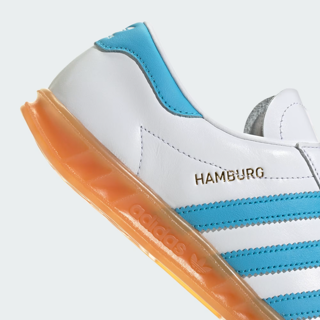 JI2625 adidas Originals Hamburg Cloud White Sky Rush Gum (Women's)