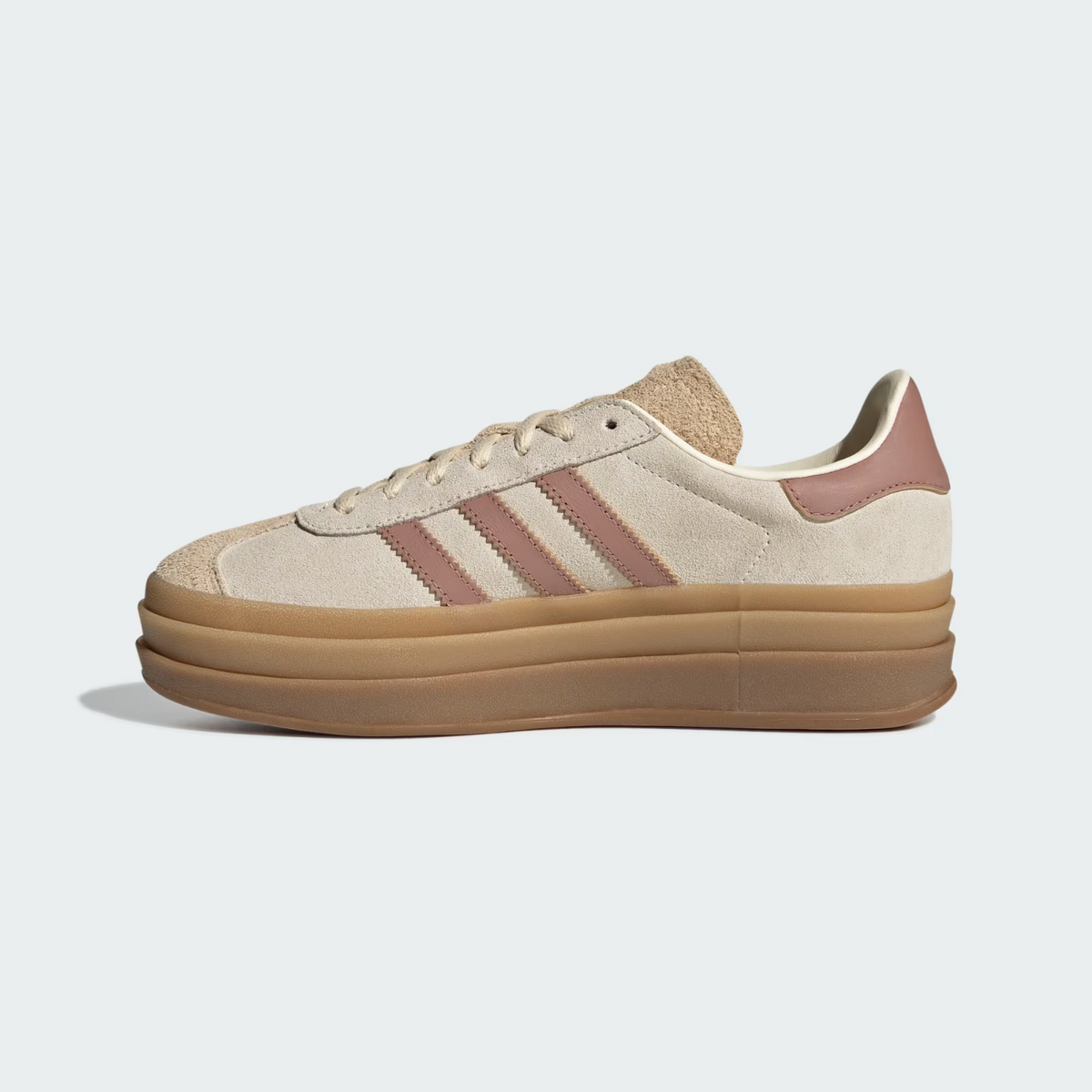 JS3893 adidas Originals  Gazelle Bold Cream White Warm Clay (Women's)