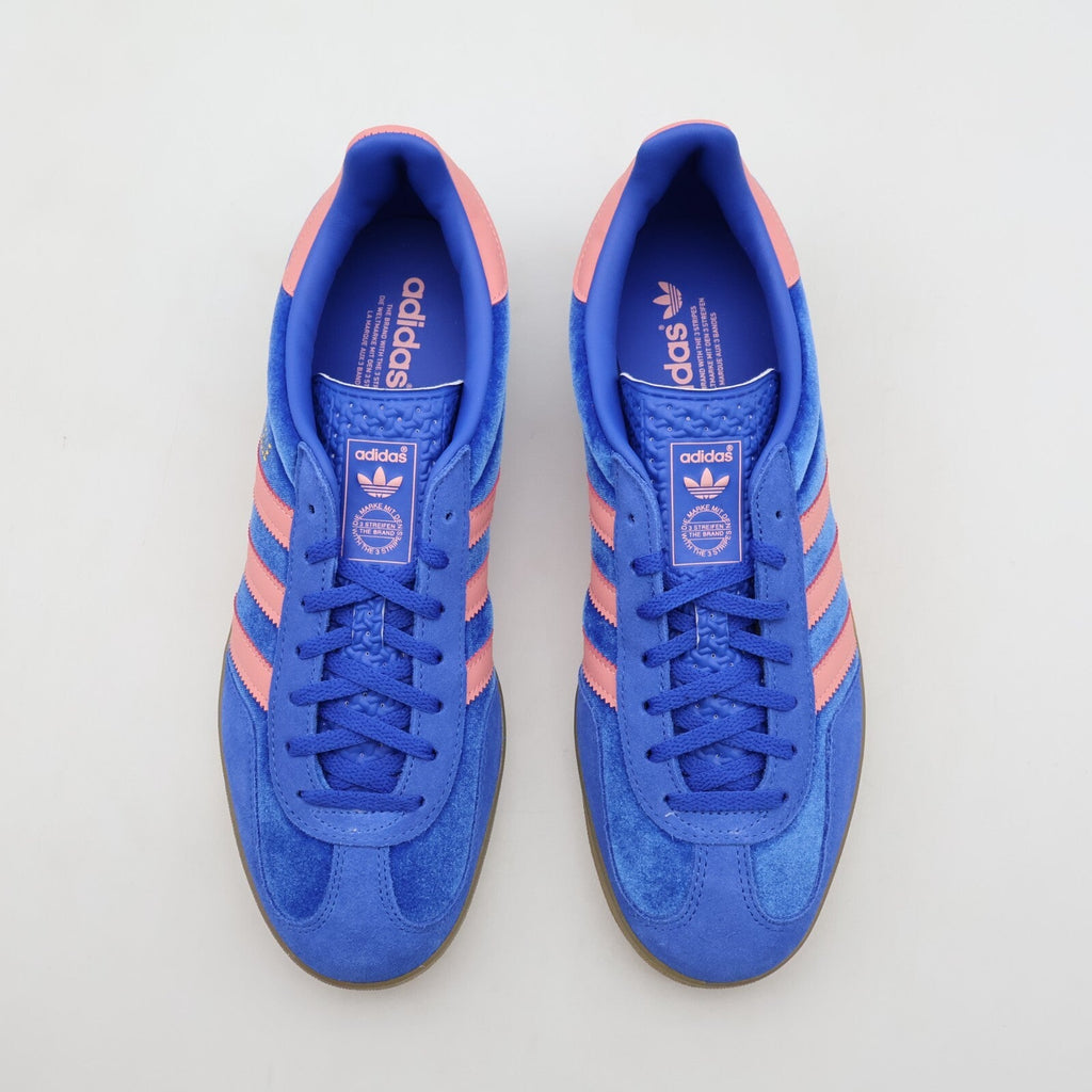 IG6785 adidas Originals Gazelle Indoor Blue Semi Pink Spark Gum (Women's)