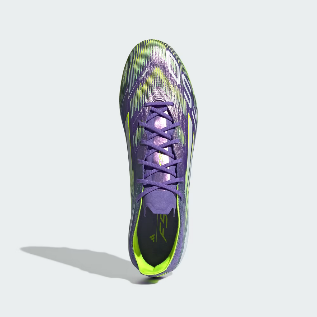 JH7638 adidas F50 ELITE AG Purple Rush Cloud White Lucid Lemon (Men's)