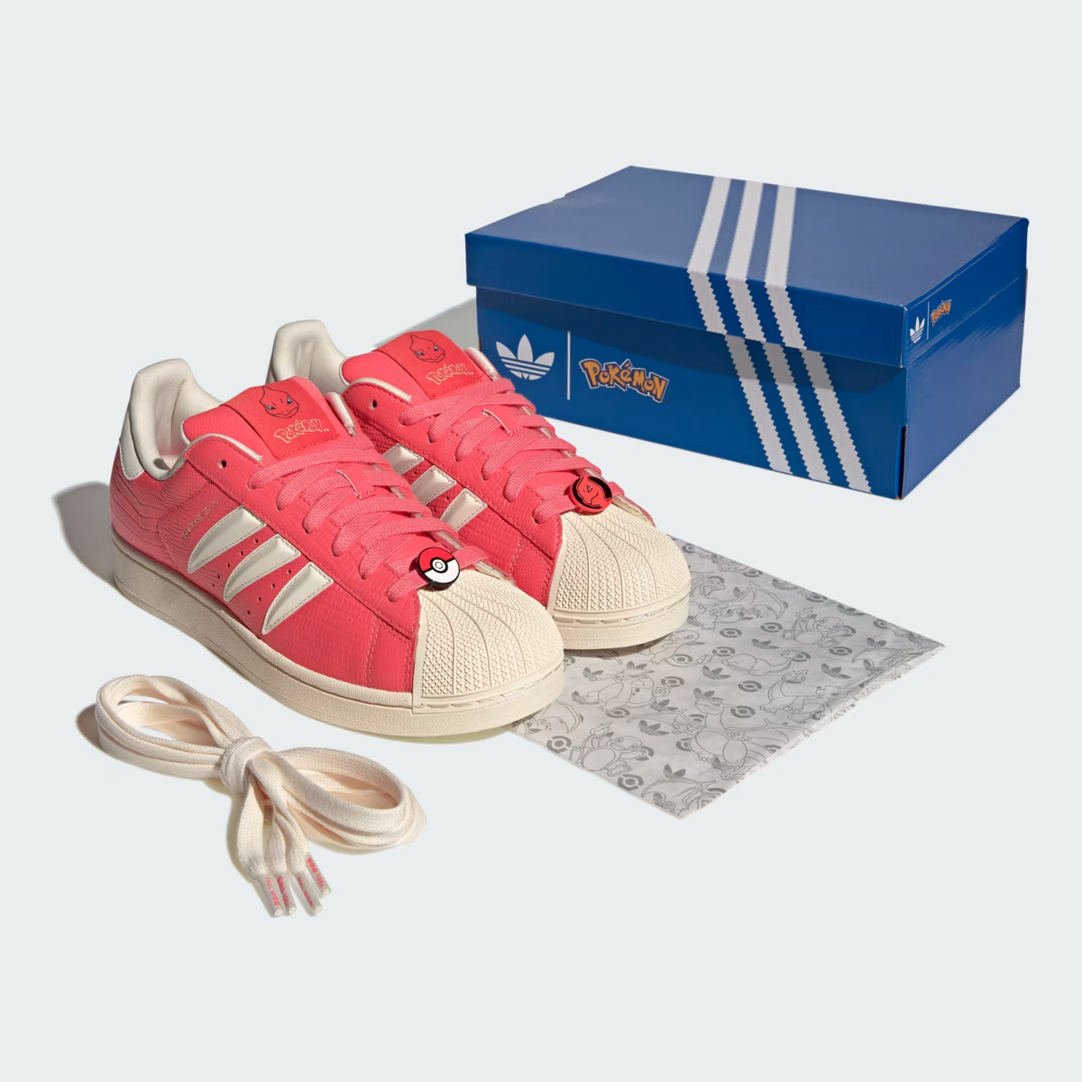 KI2856 Pokemon x adidas Superstar "Charmeleon" (Men's)