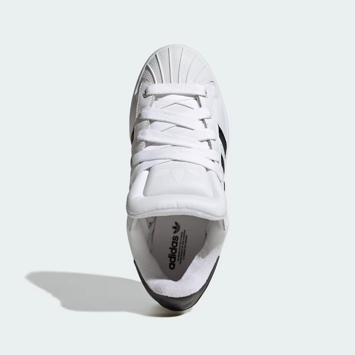 KI1925 adidas Superstar Stack Cloud White/Core Black (Women's)