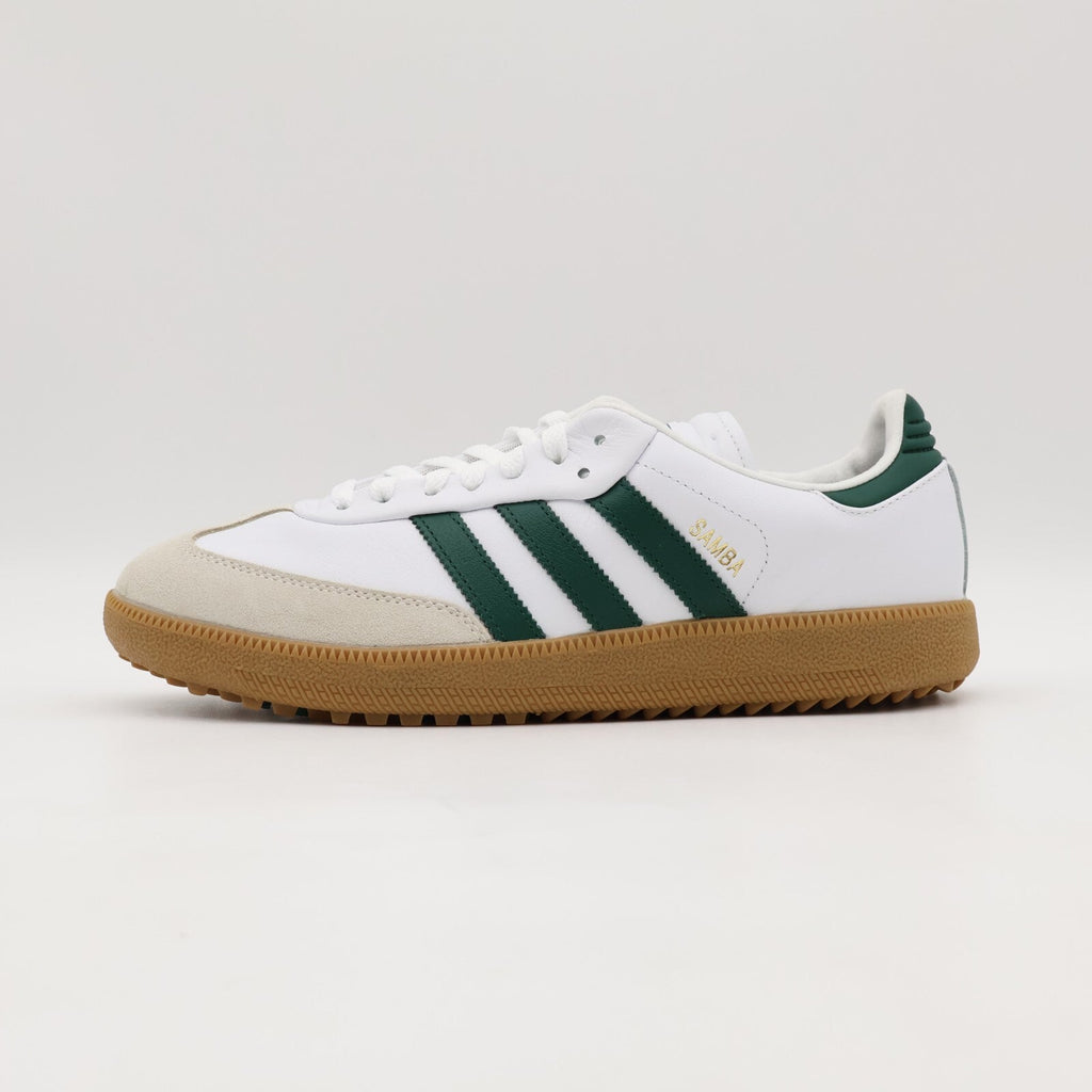 JH6151 adidas Samba Spikeless Golf Cloud White Collegiate Green Gum (Men's)