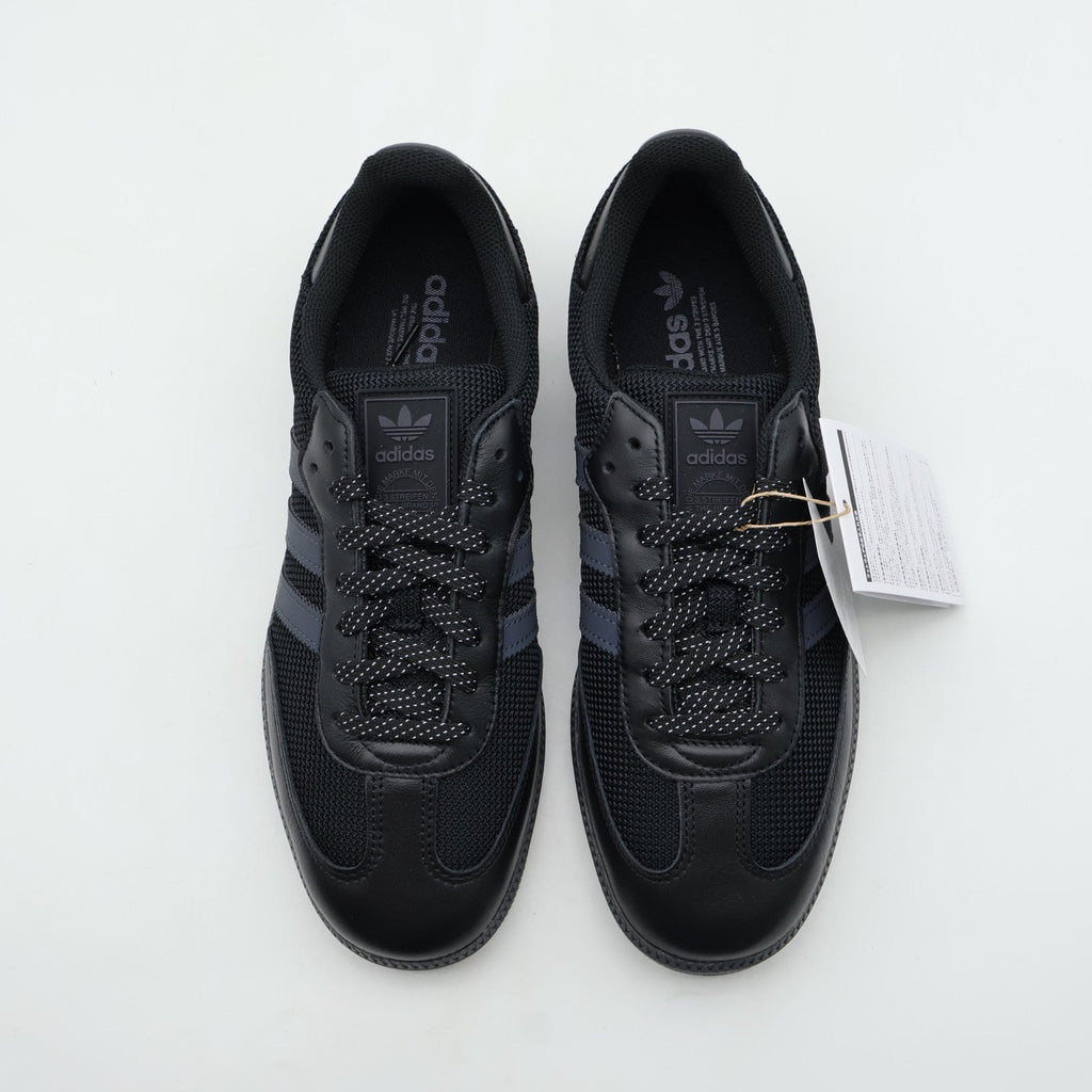 JR0901 adidas Originals Samba OG Core Black Carbon Silver Metallic (Men's)