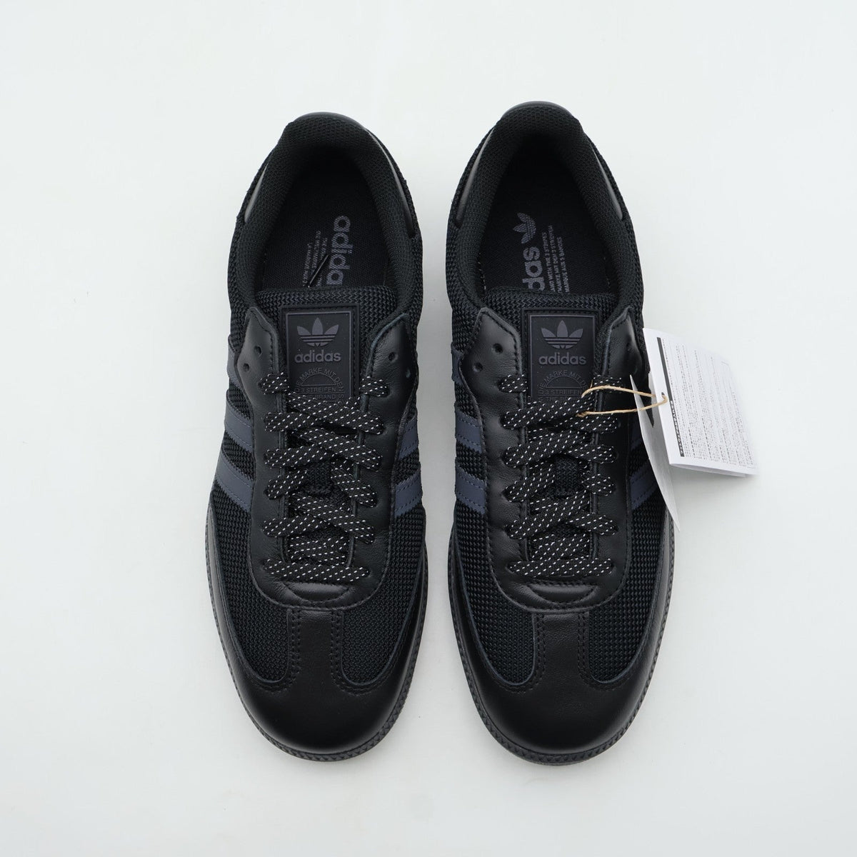 JR0901 adidas Originals Samba OG Core Black Carbon Silver Metallic (Men's)