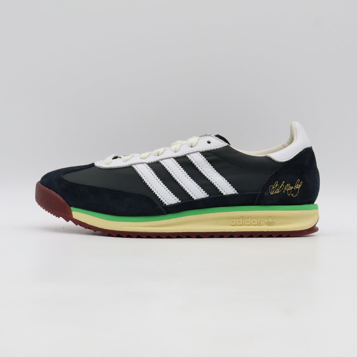 JR7973 Bob Marley adidas Originals SL 72 RS One Love Core Black Cloud (Men's)